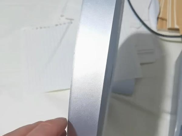 啞銀包背條
